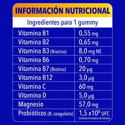 Bion3 Energy 60 Gummies sabor naranja