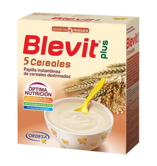 Blevit Plus 5 Cereales 600g