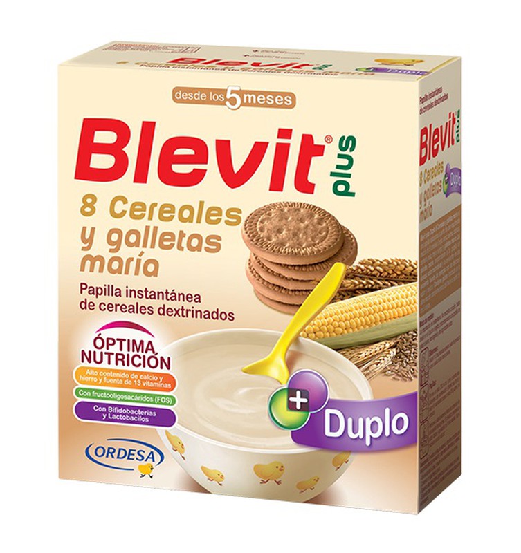 Blevit Plus 8 Cereales Galletas 600g 3111690 Papillas — Redfarma