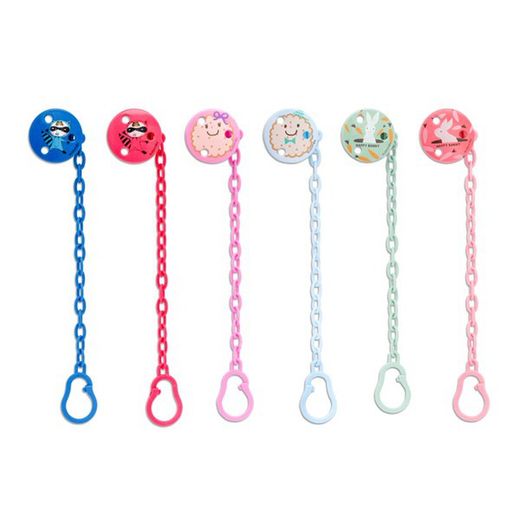 Broche Cadenita Pinza Redondo Suavinex