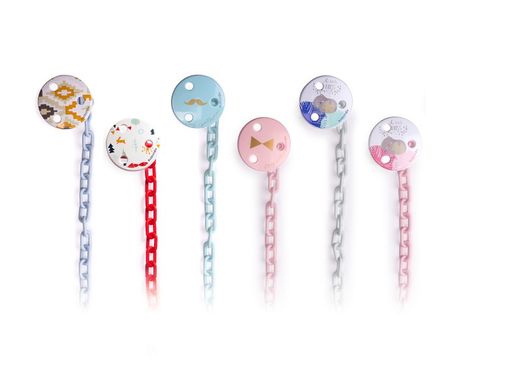 Broche Cadenita Pinza Redondo Suavinex