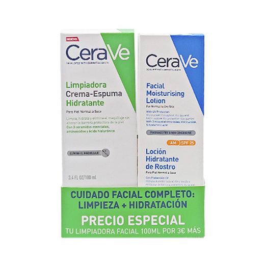 Cerave Estuche Rostro Loción SPF25+Crema