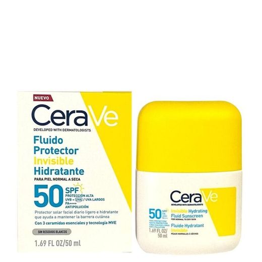 Cerave Fluido protector invisible SPF50+