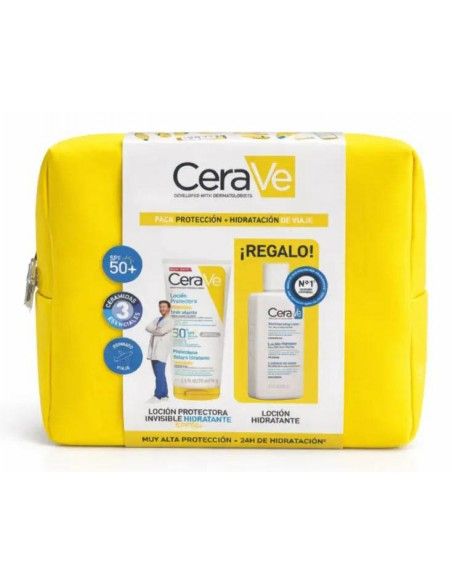 Cerave pack loción protectora invisible hidratante 74gr + Cerave loción hidratante 88ml
