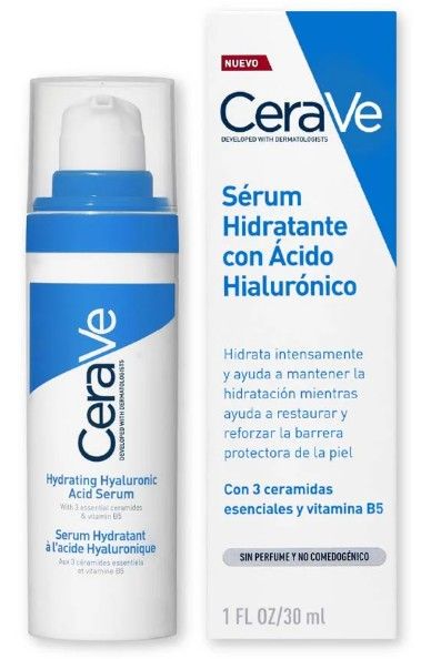 Cerave sérum hidratante con ácido hialurónico 30ml