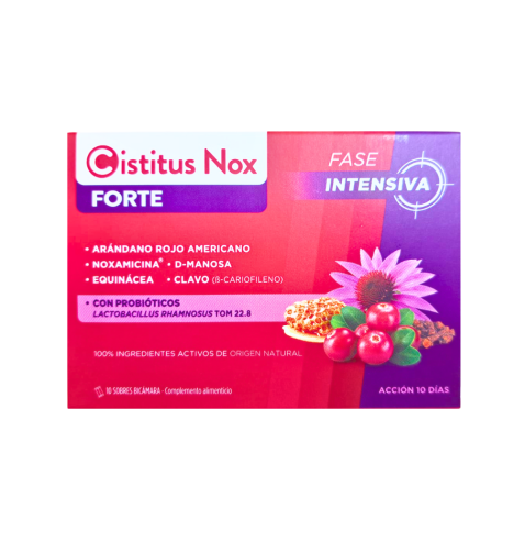 Cistitus Nox Forte con probioticos 10 sobres