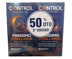 Control Finissimo XL Xtra large 2ª unidad al 50%