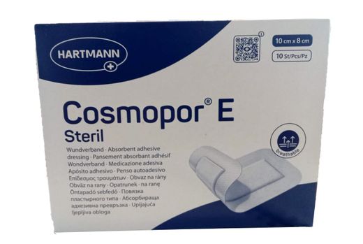 Cosmopor E Steril Apósitos 10X8 10uds