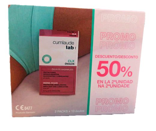 Cumlaude duplo CLX 2 x 10 óvulos 2ª unidad al 50%