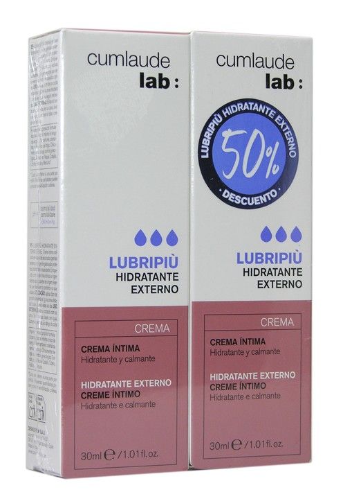 Cumlaude Lubripiù crema íntima 30ml 2ª ud al 50% descuento