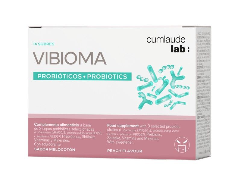 Cumlaude Vibioma probióticos 14 sobres