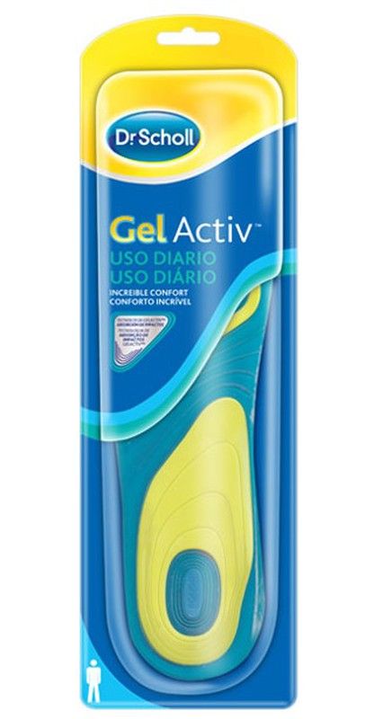 Dr Scholl Plantillas Gel Active Uso Diario tallaje 40-46.5