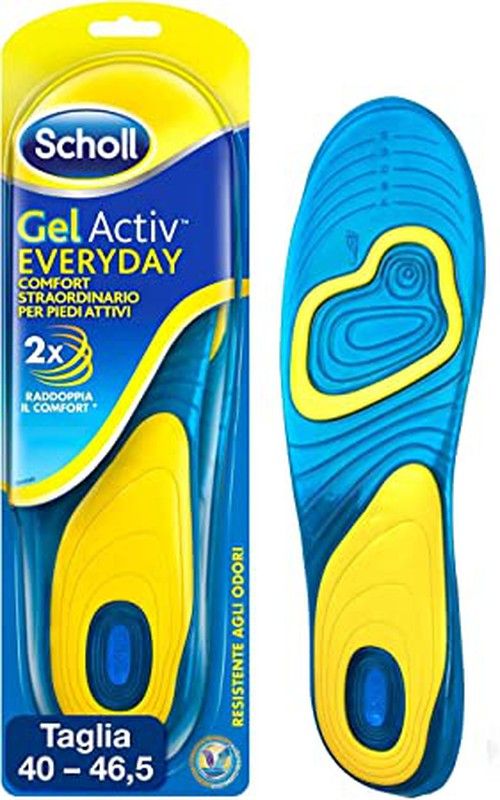 Dr Scholl Plantillas Gel Active Uso Diario tallaje 40-46.5