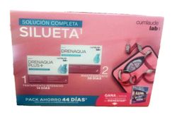 Drenaqua silueta promoción 30 cápsulas + 14 sticks drenaqua plus+