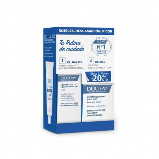 Ducray Pack Kelual DS Crema 40 ml + Emulsion 50 ml