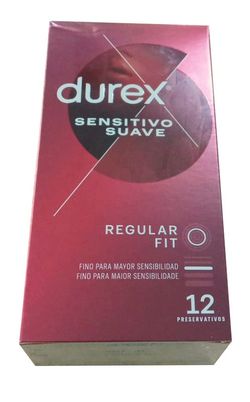 Durex Sensitivo Suave 12uds