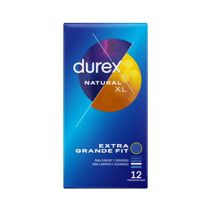 Durex Natural XL 12 unidades 1676733 Salud sexual — Redfarma