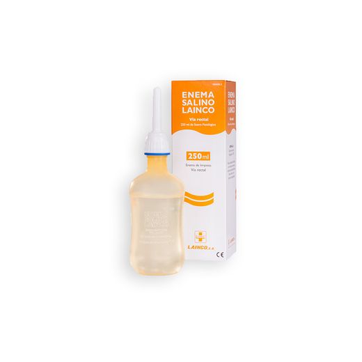 Enema salino Lainco 250ml suero fisiológico vía rectal