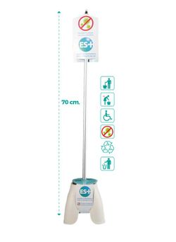 Escobilla WC Ergonómica 70cm
