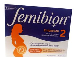 Femibion Embarazo 2 (28 Comprimidos y 28 Cápsulas)