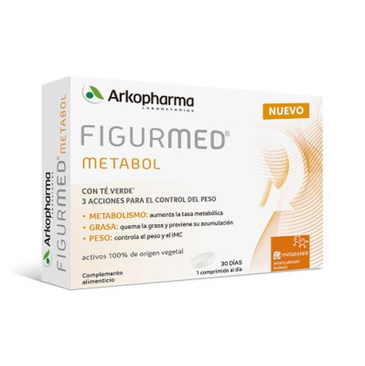 Figurmed metabol 30 comprimidos control de peso