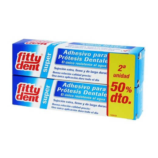 Fittydent Adhesivo Duplo 40g - 2a unidad 50% dto.