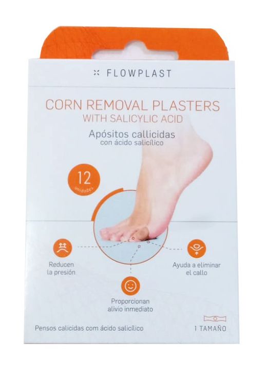 Flowplast apósitos callicidas 12 unidades