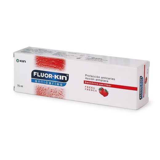 Flúor Kin Pasta Fresa 75 ml