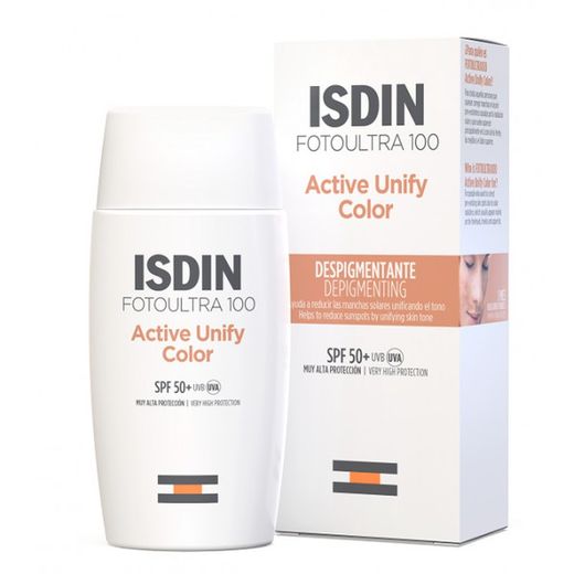 Fotoprotector Isdin Ultra 100 Active Unify Color Despigmentante