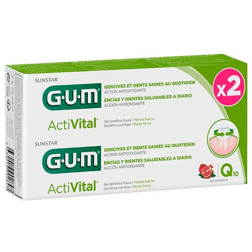Gum Activital duplo dentífrico 75ml