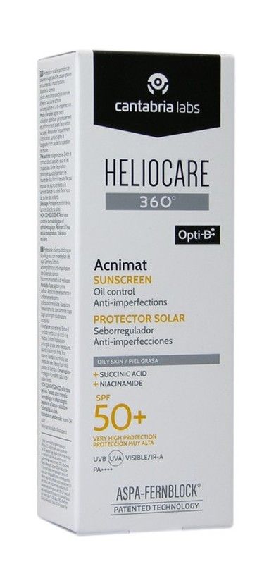 Heliocare 360 Acnimat protector solar SPF50+ 50ml