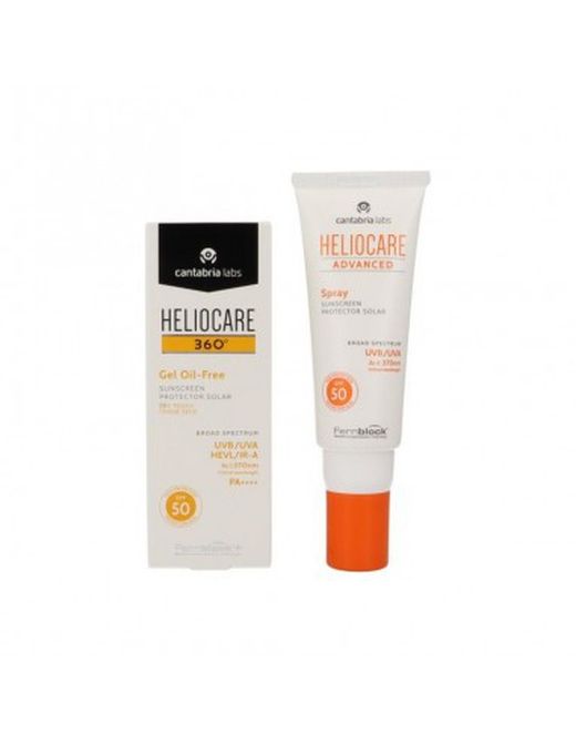 Heliocare 360º Gel Oil Free + spray Sunscreen SPF50+ 75ml