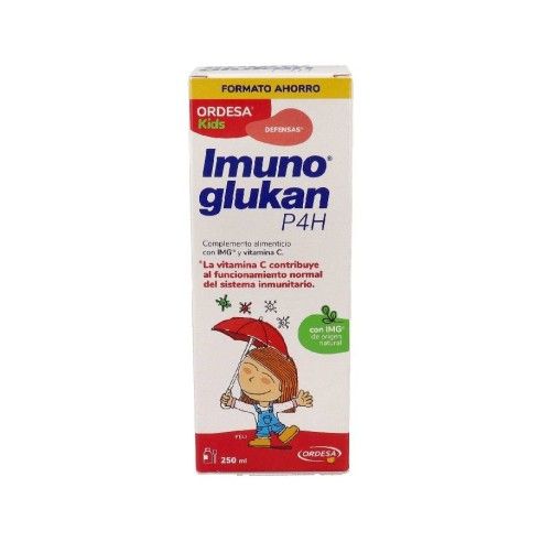 Imunoglukan Kids Defensas P4H 250ml Formato Ahorro