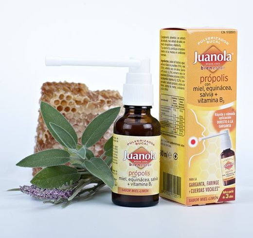 Juanolas Própolis Miel Pulverizador Bucal 30ml