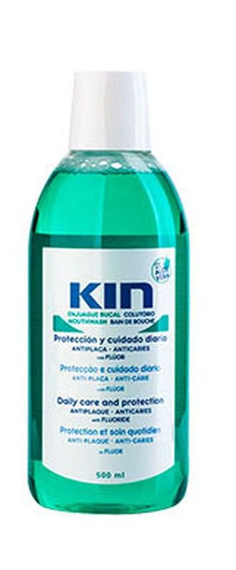 Fluor Kin Enjuague Bucal Antiplaca 500ml