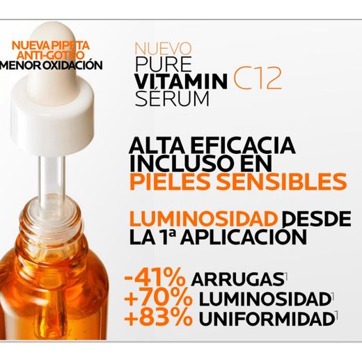 La Roche Posay Pure Vitamina C12 sérum concentrado