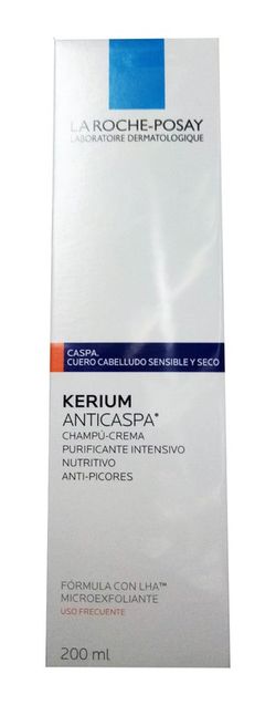 La Roche Kerium anticaspa seca champú crema 200ml