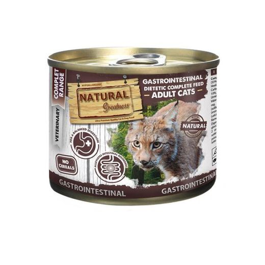 Lata natural para gato adulto dieta gastrointestinal 200gr