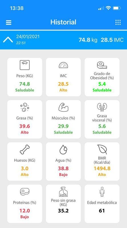 Lifevit Báscula inteligente Scale Kryos
