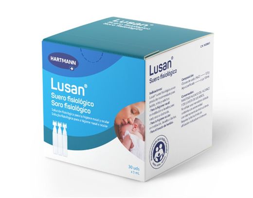 Lusan Suero Fisiológico 30ud x 5ml monodosis