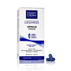 Martiderm Legvass 60 cápsulas Drenante