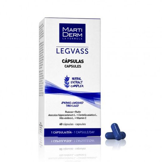 Martiderm Legvass 60 cápsulas Drenante