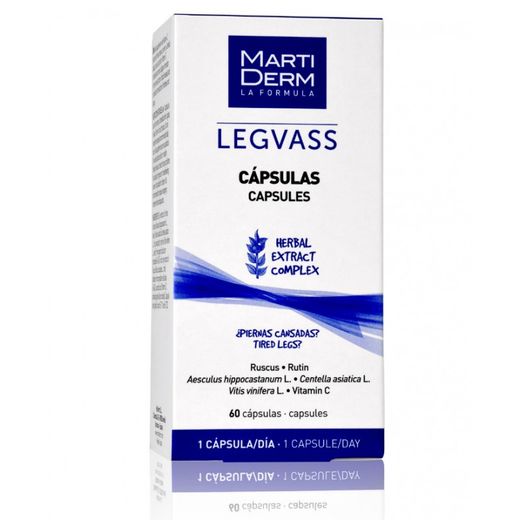 Martiderm Legvass 60 cápsulas Drenante