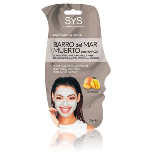 Mascarilla Facial Barro del mar muerto y Mango 10Ml De Sys