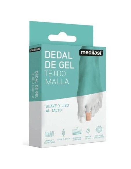 Medilast dedal de gel beige talla L