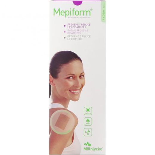 Mepiform apósitos para cicatrices