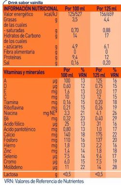 Meritene Drink Sabor Vainilla 6x125ml