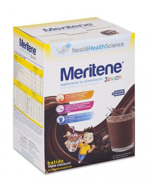 Meritene Junior batidos chocolate 15 sobres