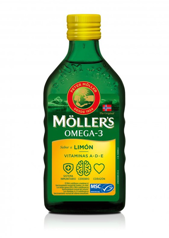 Mollers Omega 3 Aceite Hígado Bacalao 250ml 1848864 Cardiovascular —  Redfarma
