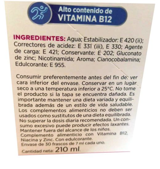 Multicentrum B12 energía y vitalidad 50+ 30 frascos